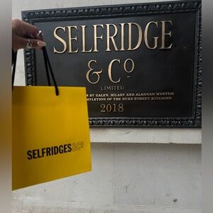 Selfridges small tote bag brand new